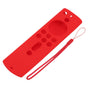 Silicone Protective Case for Fire TV Stick 4K 2018 Remote Control Shockproof Anti Slip Protective Cover Red V1294-YM0512-3117220258011