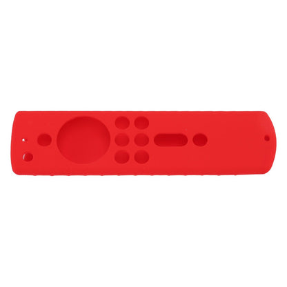 Silicone Protective Case for Fire TV Stick 4K 2018 Remote Control Shockproof Anti Slip Protective Cover Red V1294-YM0512-3117220258011