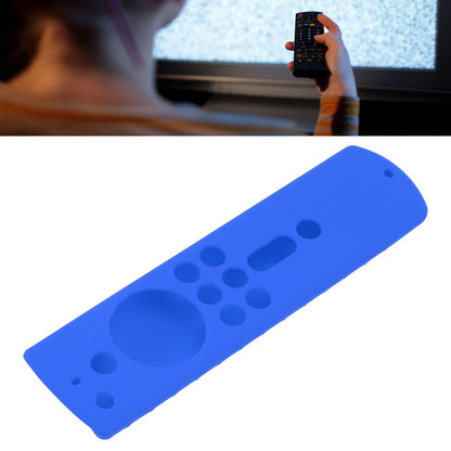 Silicone Protective Case for Fire TV Stick 4K 2018 Remote Control Shockproof Anti Slip Protective Cover Blue V1294-YM0512-3117220258012