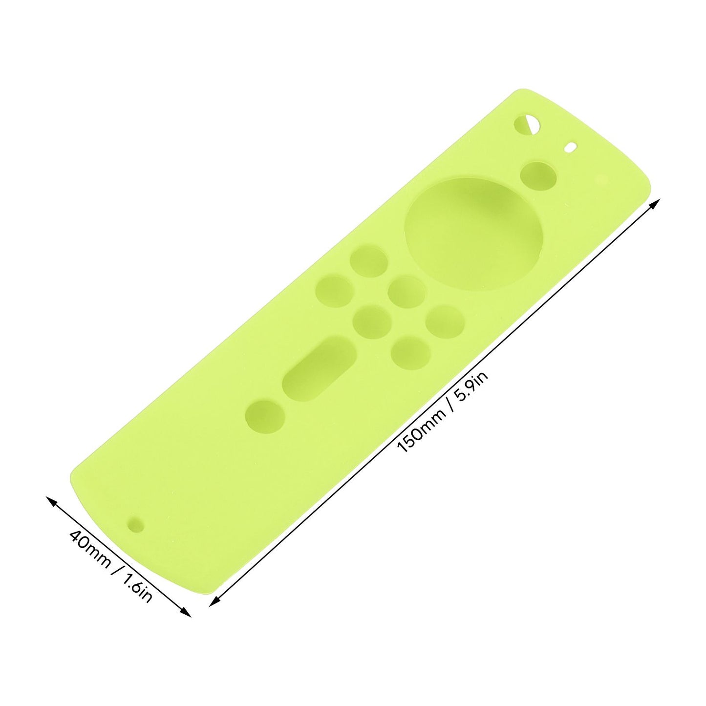 Silicone Protective Case for Fire TV Stick 4K 2018 Remote Control Shockproof Anti Slip Protective Cover V1294-YM0512-3117220258013