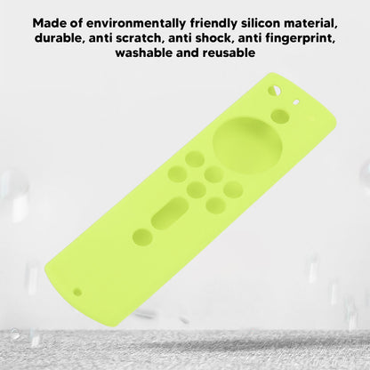 Silicone Protective Case for Fire TV Stick 4K 2018 Remote Control Shockproof Anti Slip Protective Cover V1294-YM0512-3117220258013