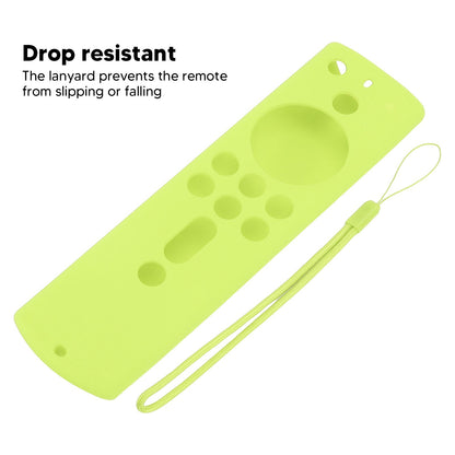 Silicone Protective Case for Fire TV Stick 4K 2018 Remote Control Shockproof Anti Slip Protective Cover V1294-YM0512-3117220258013
