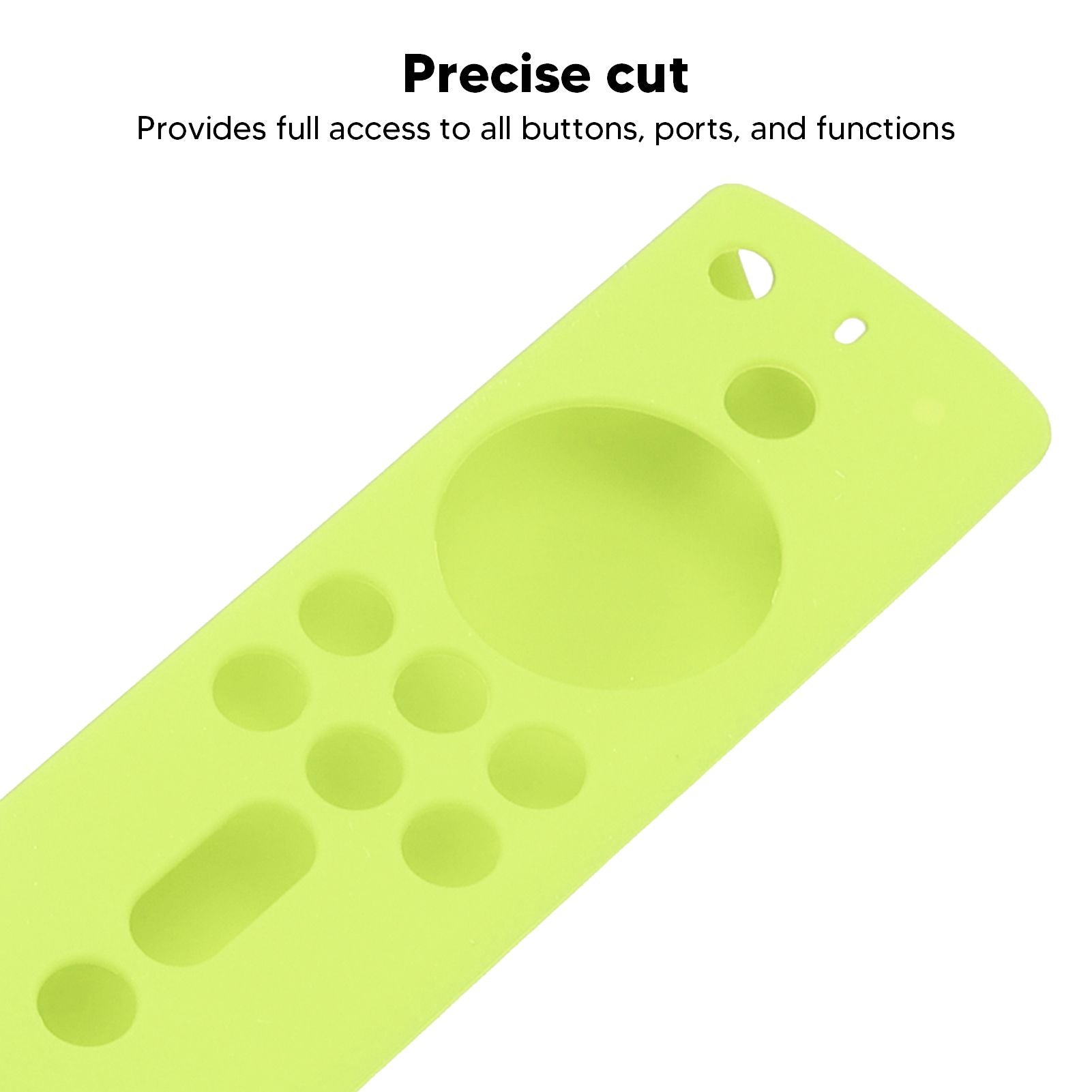 Silicone Protective Case for Fire TV Stick 4K 2018 Remote Control Shockproof Anti Slip Protective Cover V1294-YM0512-3117220258013