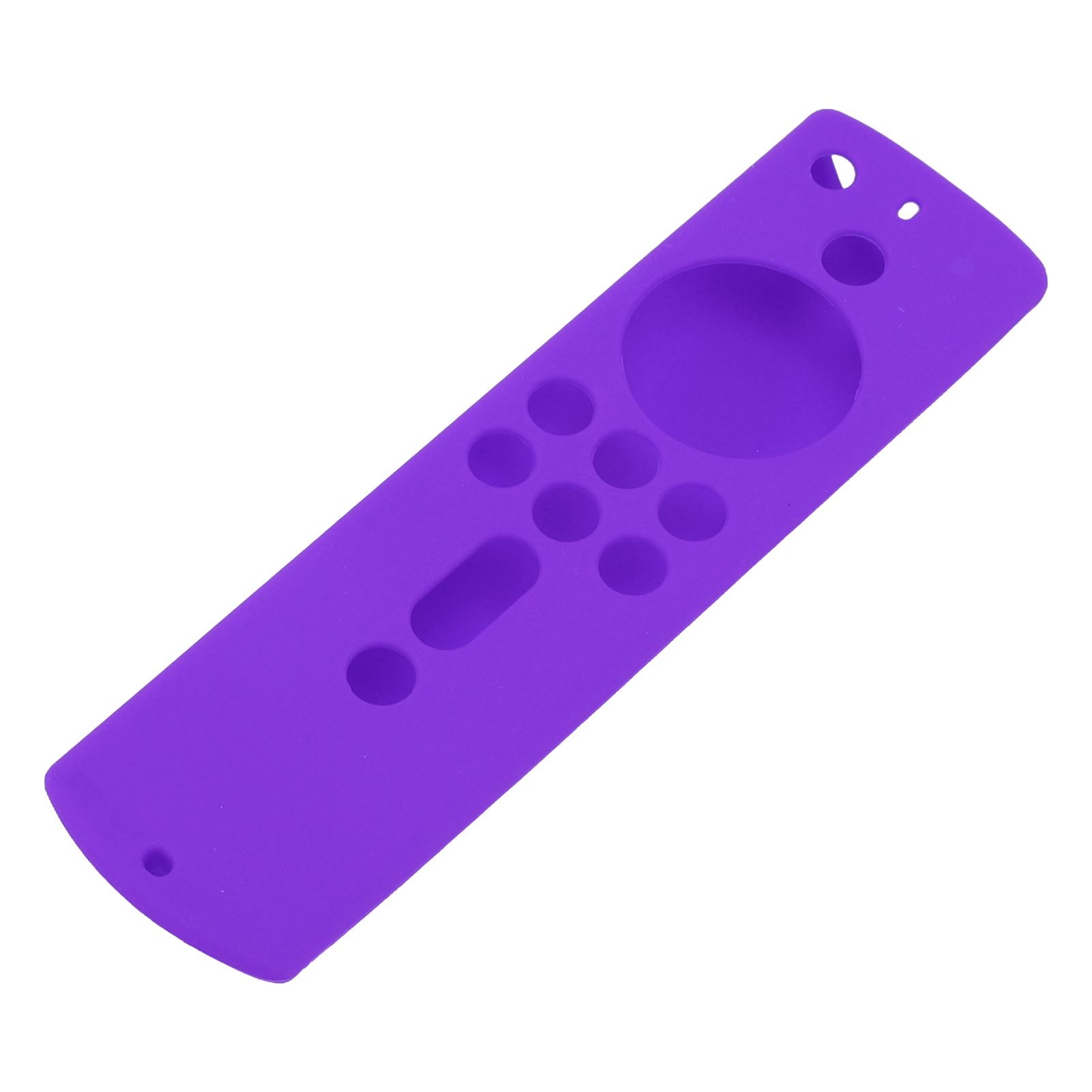 Silicone Protective Case for Fire TV Stick 4K 2018 Remote Control Shockproof Anti Slip Protective Cover Purple V1294-YM0512-3117220258014