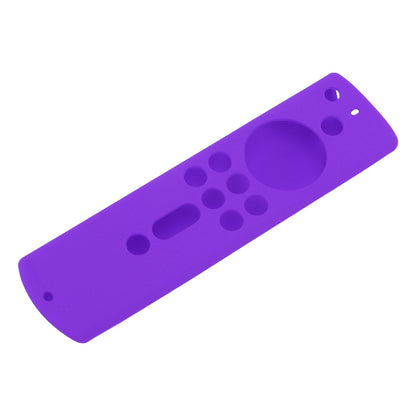 Silicone Protective Case for Fire TV Stick 4K 2018 Remote Control Shockproof Anti Slip Protective Cover Purple V1294-YM0512-3117220258014