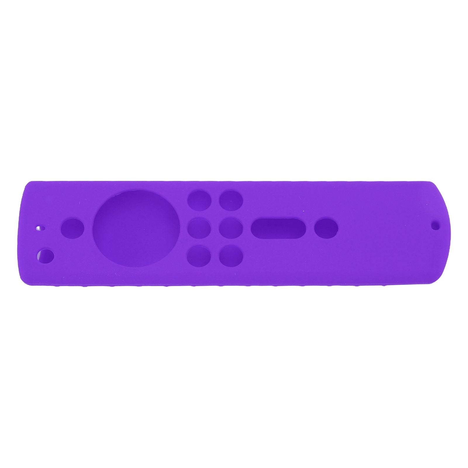 Silicone Protective Case for Fire TV Stick 4K 2018 Remote Control Shockproof Anti Slip Protective Cover Purple V1294-YM0512-3117220258014
