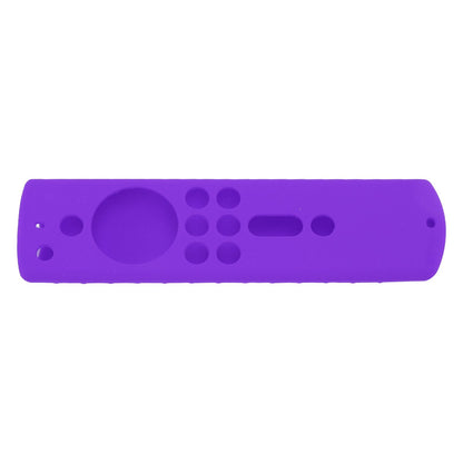 Silicone Protective Case for Fire TV Stick 4K 2018 Remote Control Shockproof Anti Slip Protective Cover Purple V1294-YM0512-3117220258014