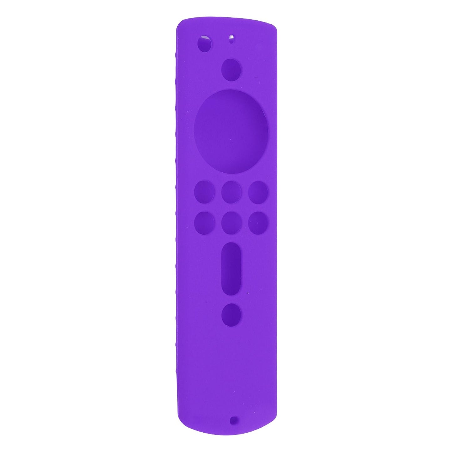 Silicone Protective Case for Fire TV Stick 4K 2018 Remote Control Shockproof Anti Slip Protective Cover Purple V1294-YM0512-3117220258014
