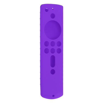 Silicone Protective Case for Fire TV Stick 4K 2018 Remote Control Shockproof Anti Slip Protective Cover Purple V1294-YM0512-3117220258014