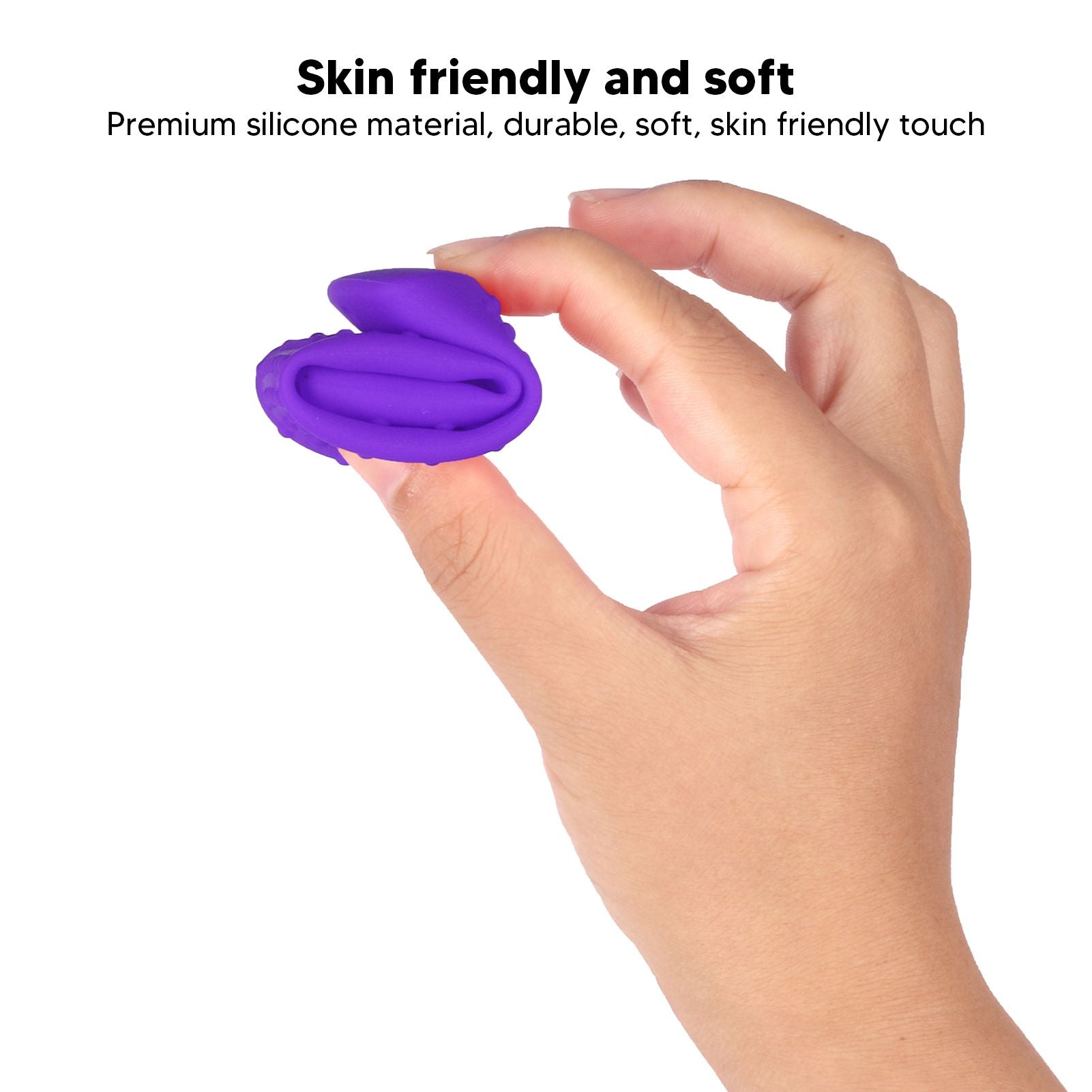 Silicone Protective Case for Fire TV Stick 4K 2018 Remote Control Shockproof Anti Slip Protective Cover Purple V1294-YM0512-3117220258014