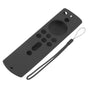 Silicone Protective Case for Fire TV Stick 4K 2018 Remote Control Shockproof Anti Slip Protective Cover Grey V1294-YM0512-3117220258016
