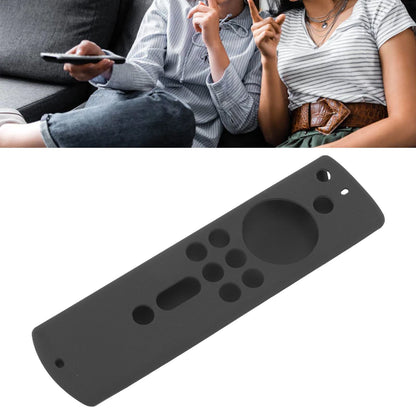 Silicone Protective Case for Fire TV Stick 4K 2018 Remote Control Shockproof Anti Slip Protective Cover Grey V1294-YM0512-3117220258016