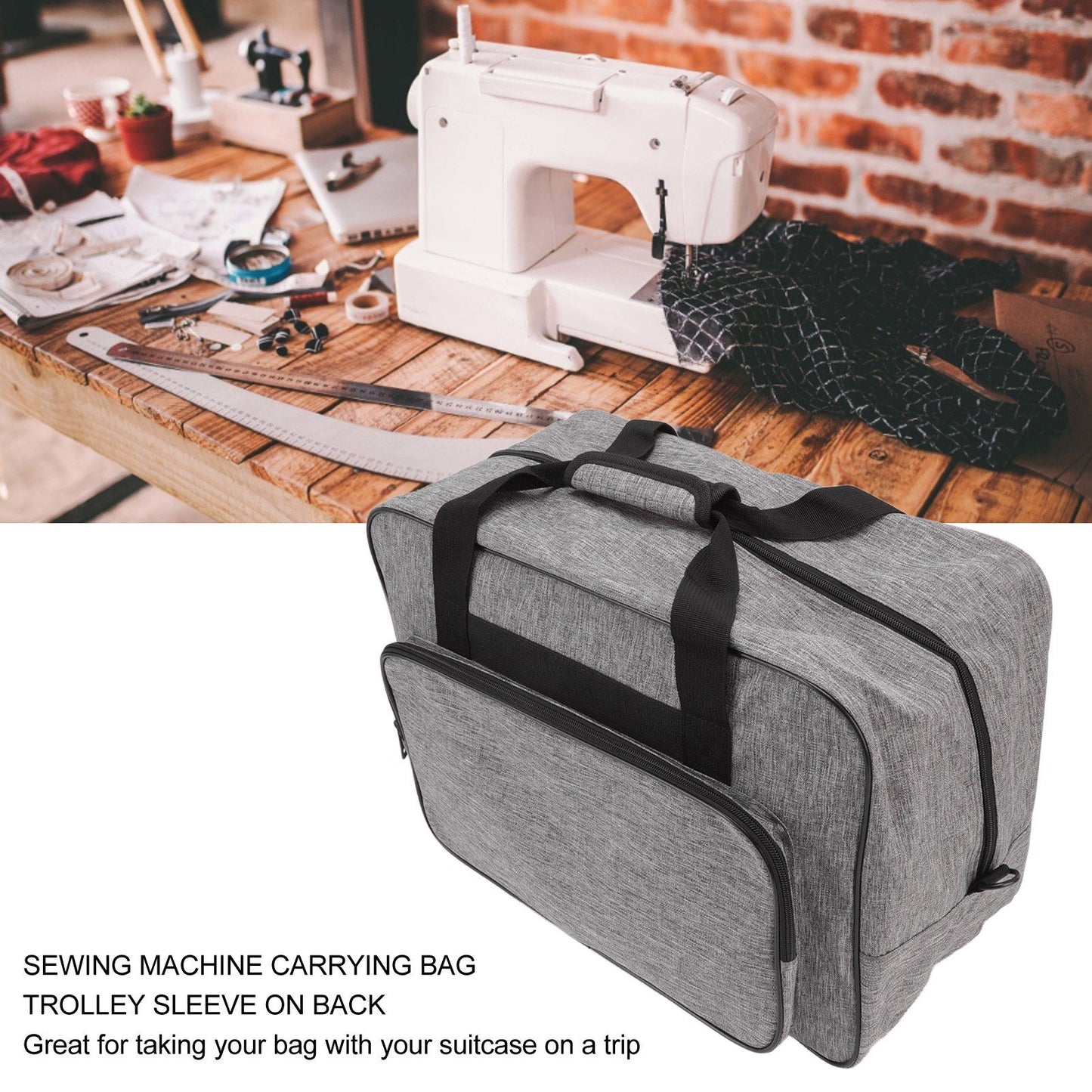 Sewing Machine Storage Bag Portable Universal Tote Bag Sewing Machine Carrying Handbag V1294-YM0512-3117220258911