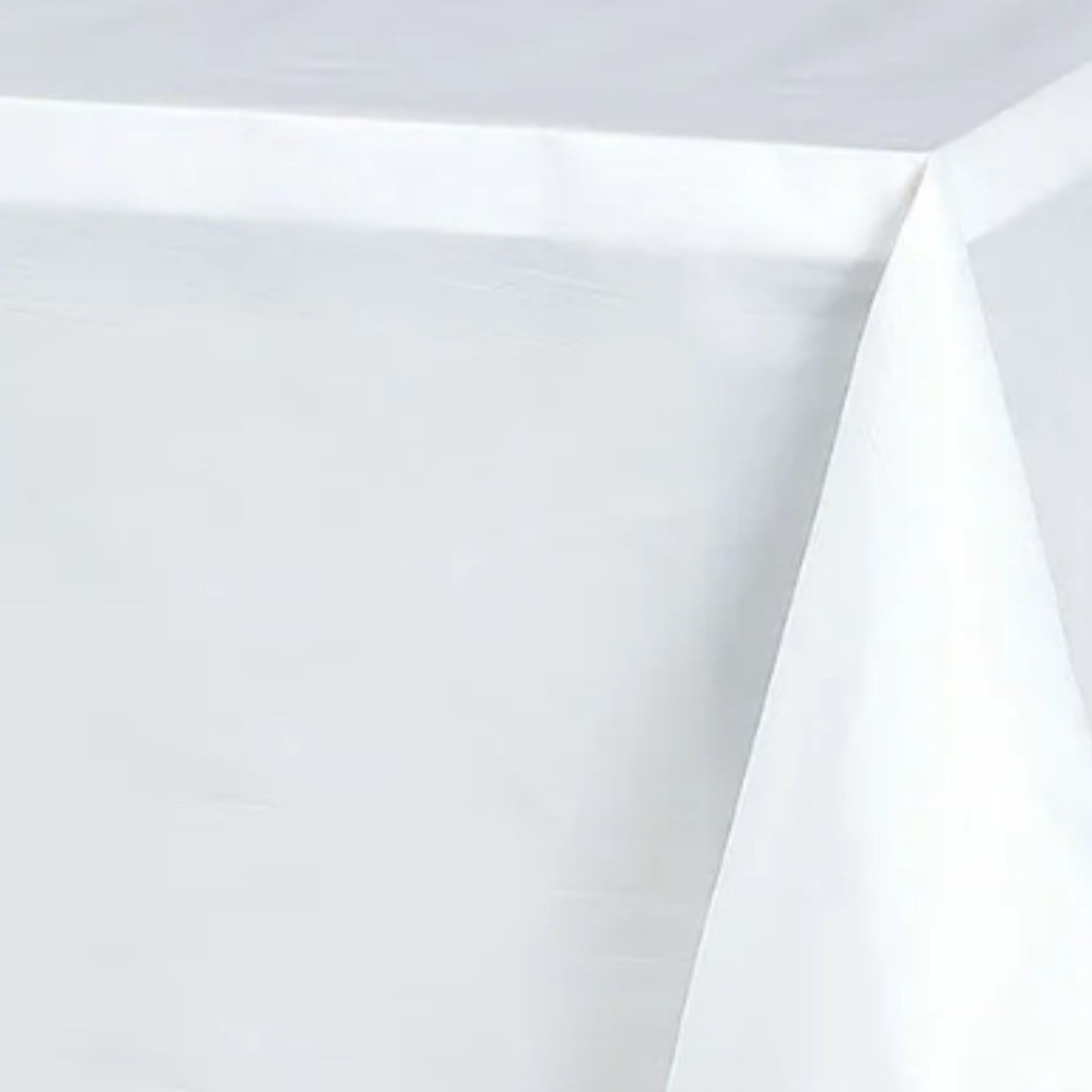 5Pcs Disposable Tablecloth White 137x183cm PE Protective Table Cloth for Wedding Party Tablecloth V1294-YM0512-3117220259011