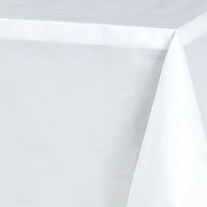 5Pcs Disposable Tablecloth White 137x183cm PE Protective Table Cloth for Wedding Party Tablecloth V1294-YM0512-3117220259011