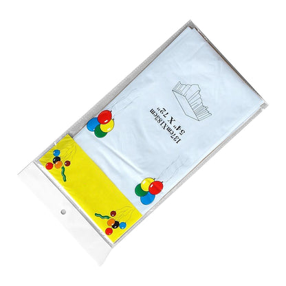 5Pcs Disposable Tablecloth White 137x183cm PE Protective Table Cloth for Wedding Party Tablecloth V1294-YM0512-3117220259011
