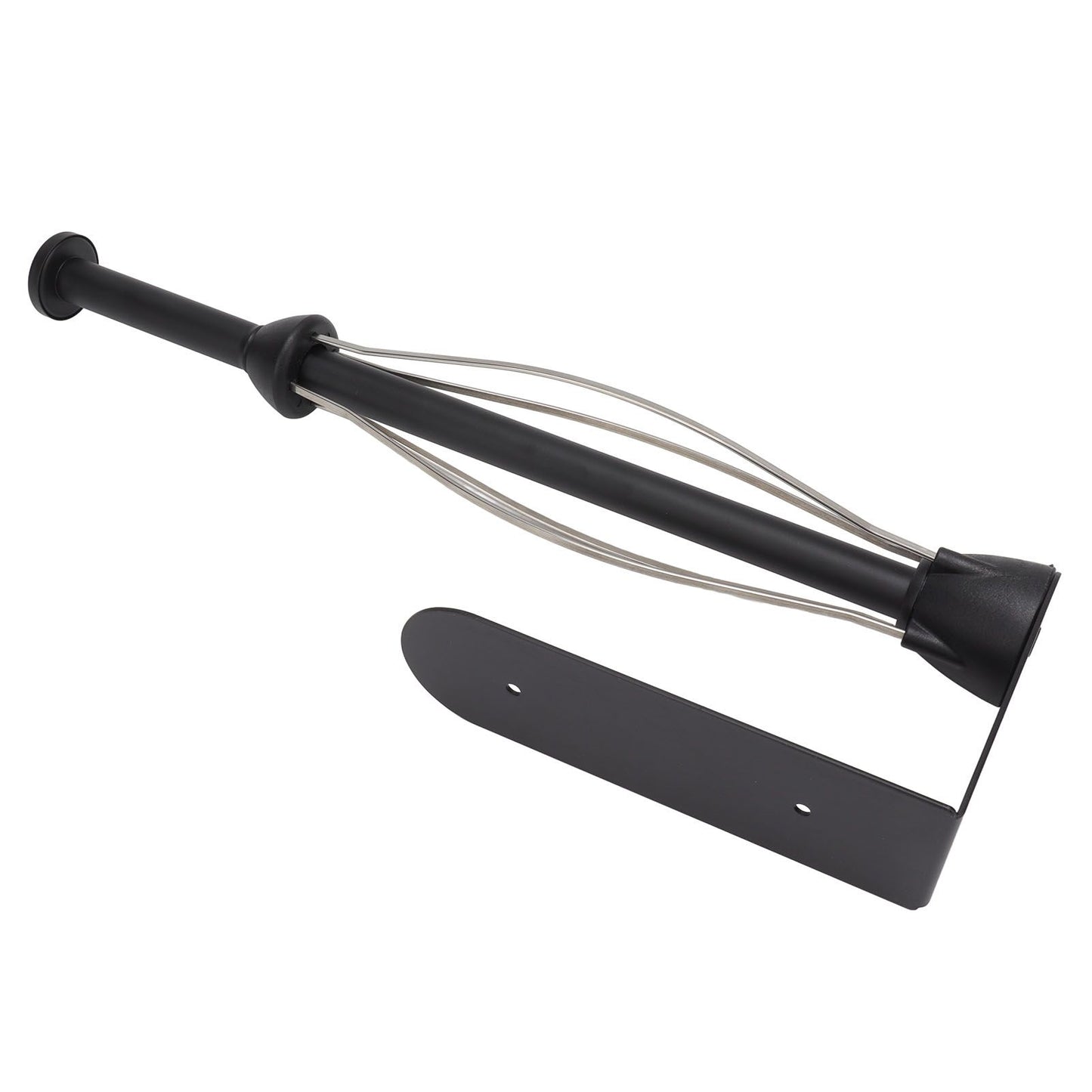 Single Hand Operable Paper Towel Holder Stainless Steel Wall Mount Paper Towel Rack for Kitchen Bathroom V1294-YM0512-3117220260011