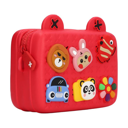 Cartoon Camera Shoulder Bags Children's Camera Protector Bag for Kids Birthday Gift Red V1294-YM0512-3117220261911