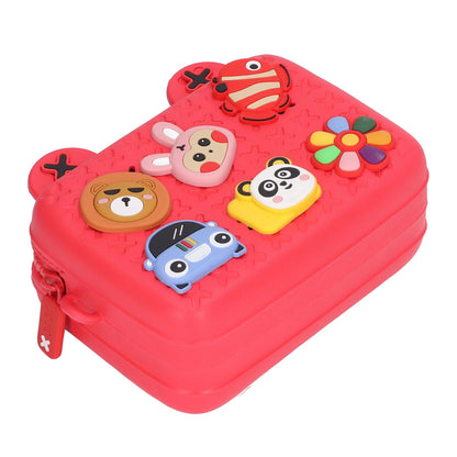 Cartoon Camera Shoulder Bags Children's Camera Protector Bag for Kids Birthday Gift Red V1294-YM0512-3117220261911