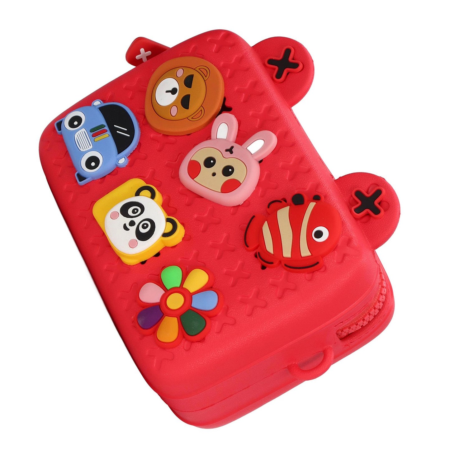 Cartoon Camera Shoulder Bags Children's Camera Protector Bag for Kids Birthday Gift Red V1294-YM0512-3117220261911