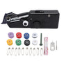 Handheld Sewing Machine Smoothing Stitching Portable Electric Sewing Tool for Home Travel Black V1294-YM0512-3117220262511