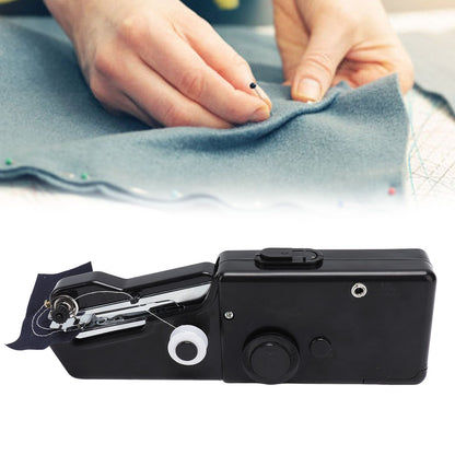 Handheld Sewing Machine Smoothing Stitching Portable Electric Sewing Tool for Home Travel Black V1294-YM0512-3117220262511