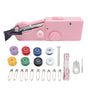 Handheld Sewing Machine Smoothing Stitching Portable Electric Sewing Tool for Home Travel Pink V1294-YM0512-3117220262512