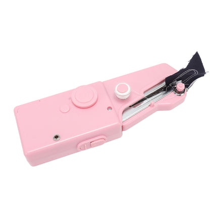 Handheld Sewing Machine Smoothing Stitching Portable Electric Sewing Tool for Home Travel Pink V1294-YM0512-3117220262512