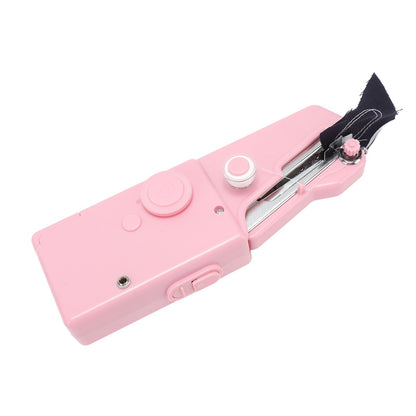 Handheld Sewing Machine Smoothing Stitching Portable Electric Sewing Tool for Home Travel Pink V1294-YM0512-3117220262512