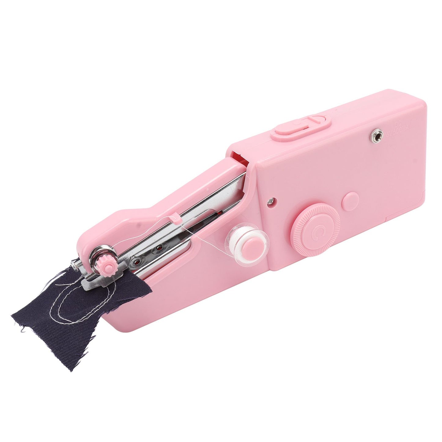 Handheld Sewing Machine Smoothing Stitching Portable Electric Sewing Tool for Home Travel Pink V1294-YM0512-3117220262512