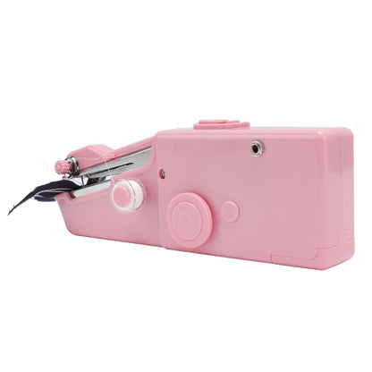 Handheld Sewing Machine Smoothing Stitching Portable Electric Sewing Tool for Home Travel Pink V1294-YM0512-3117220262512