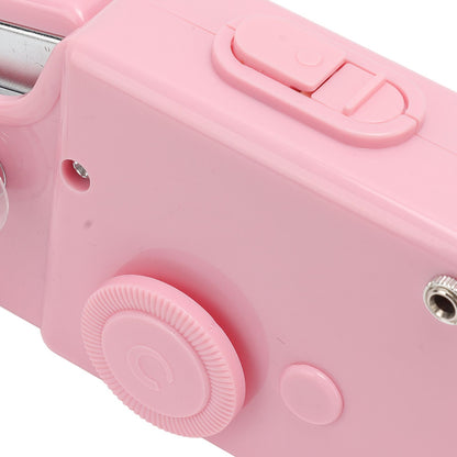 Handheld Sewing Machine Smoothing Stitching Portable Electric Sewing Tool for Home Travel Pink V1294-YM0512-3117220262512