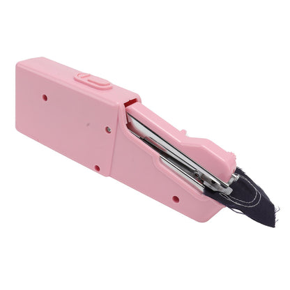Handheld Sewing Machine Smoothing Stitching Portable Electric Sewing Tool for Home Travel Pink V1294-YM0512-3117220262512