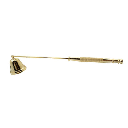 Candle Snuffer Bell Shaped Iron Electroplating Candle Extinguisher for Home Candle Tool Gold V1294-YM0512-3117220262811