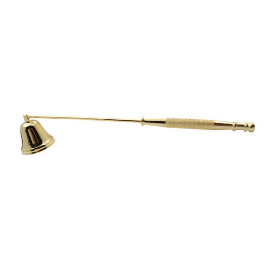 Candle Snuffer Bell Shaped Iron Electroplating Candle Extinguisher for Home Candle Tool Gold V1294-YM0512-3117220262811