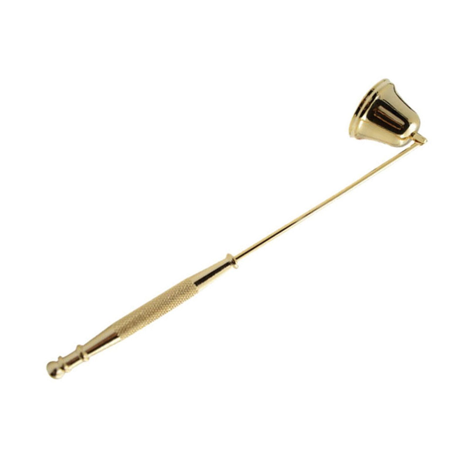 Candle Snuffer Bell Shaped Iron Electroplating Candle Extinguisher for Home Candle Tool Gold V1294-YM0512-3117220262811