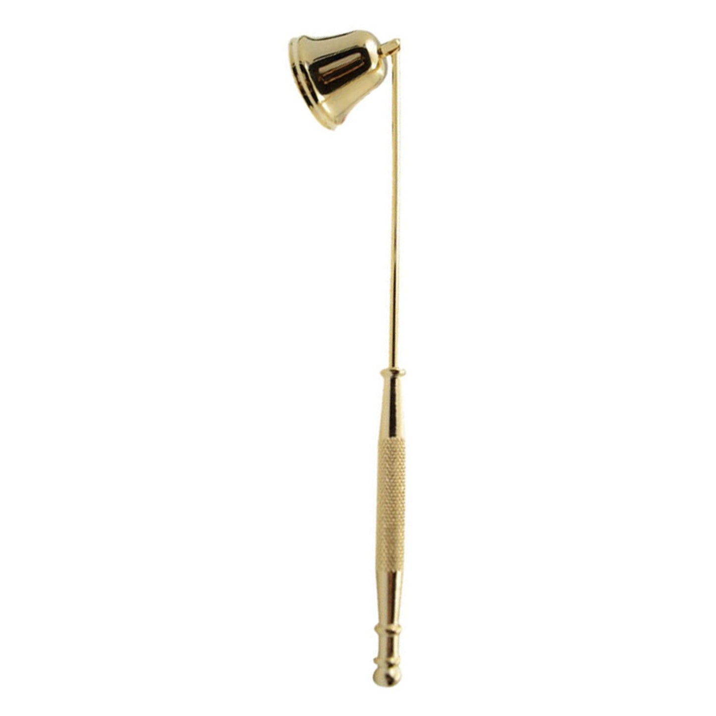 Candle Snuffer Bell Shaped Iron Electroplating Candle Extinguisher for Home Candle Tool Gold V1294-YM0512-3117220262811