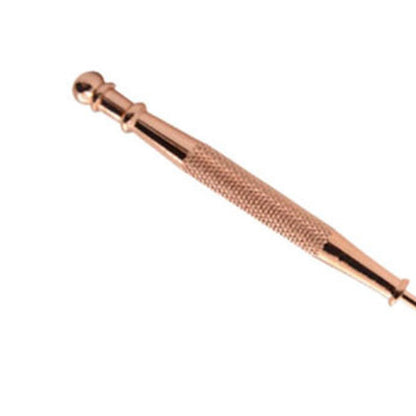 Candle Snuffer Bell Shaped Iron Electroplating Candle Extinguisher for Home Candle Tool Rose Gold V1294-YM0512-3117220262812