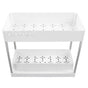 Slide Out Storage Baskets ABS Under Sink Organizer Cabinet Sliding Drawers for Kitchen Bathroom Cosmetic V1294-YM0512-3117220264212