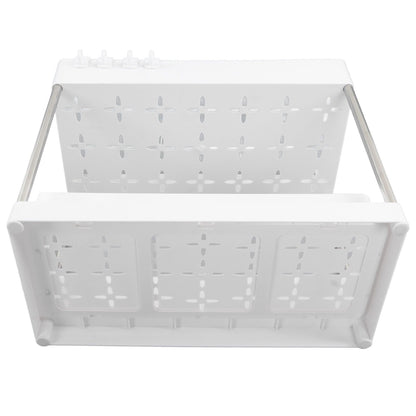 Slide Out Storage Baskets ABS Under Sink Organizer Cabinet Sliding Drawers for Kitchen Bathroom Cosmetic V1294-YM0512-3117220264212