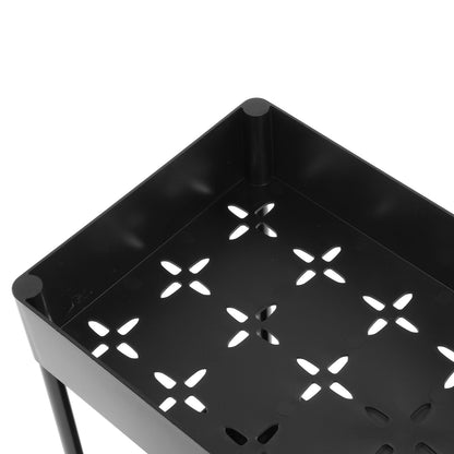 Slide Out Storage Basket Under Sink Organizer for Cabinet Sliding Drawers Countertop Pantry HIPS Black V1294-YM0512-3117220264411