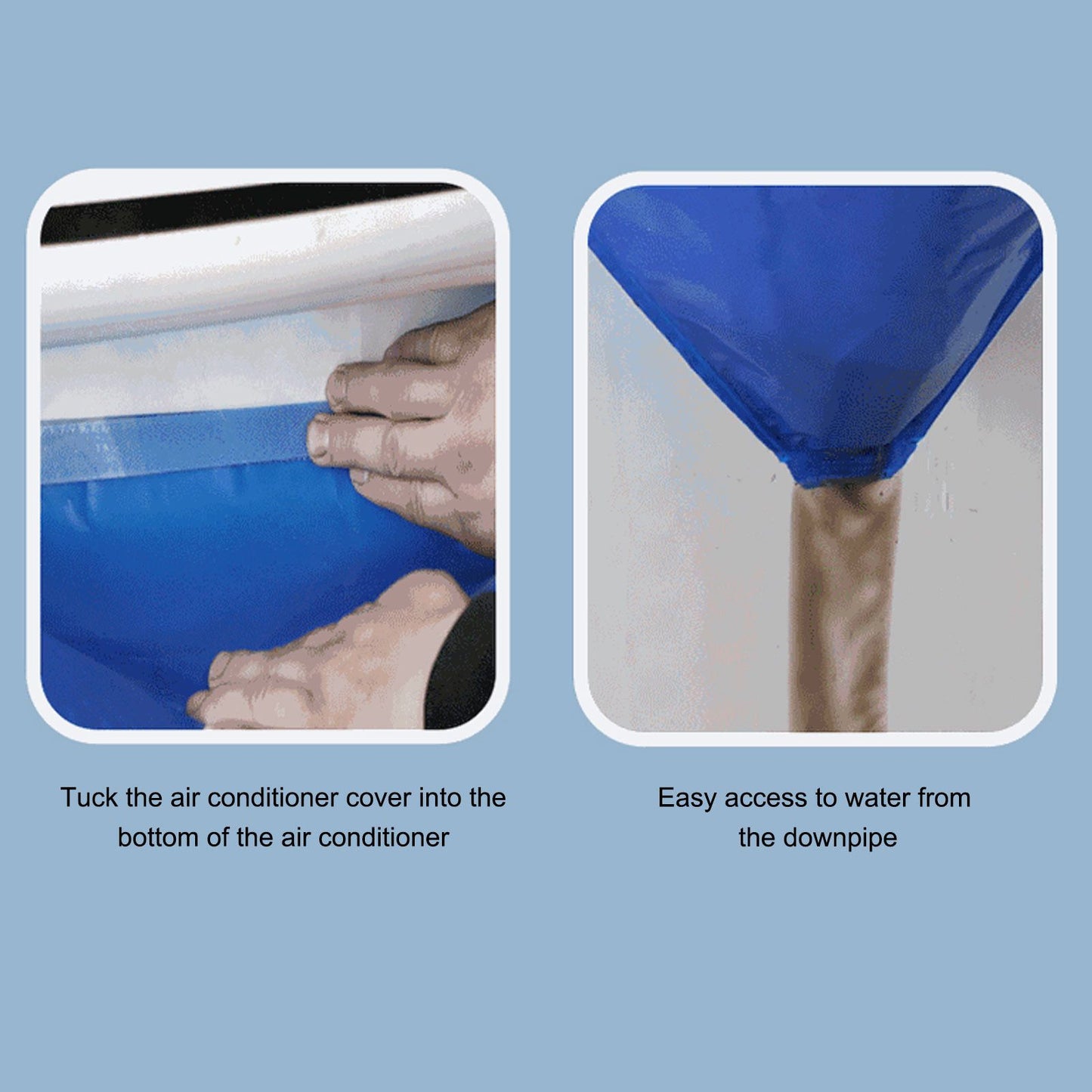 Air Conditioning Cleaning Cover Waterproof Leak Proof Thicken Double Layer Universal Air Conditioner Dust V1294-YM0512-3117220265111