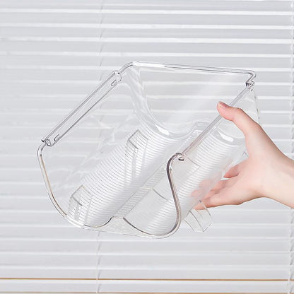 Water Bottle Organizer Transparent Stackable Space Saving Water Bottle Storage Holder Rack for Vacuum Cup 2 V1294-YM0512-3117220266012