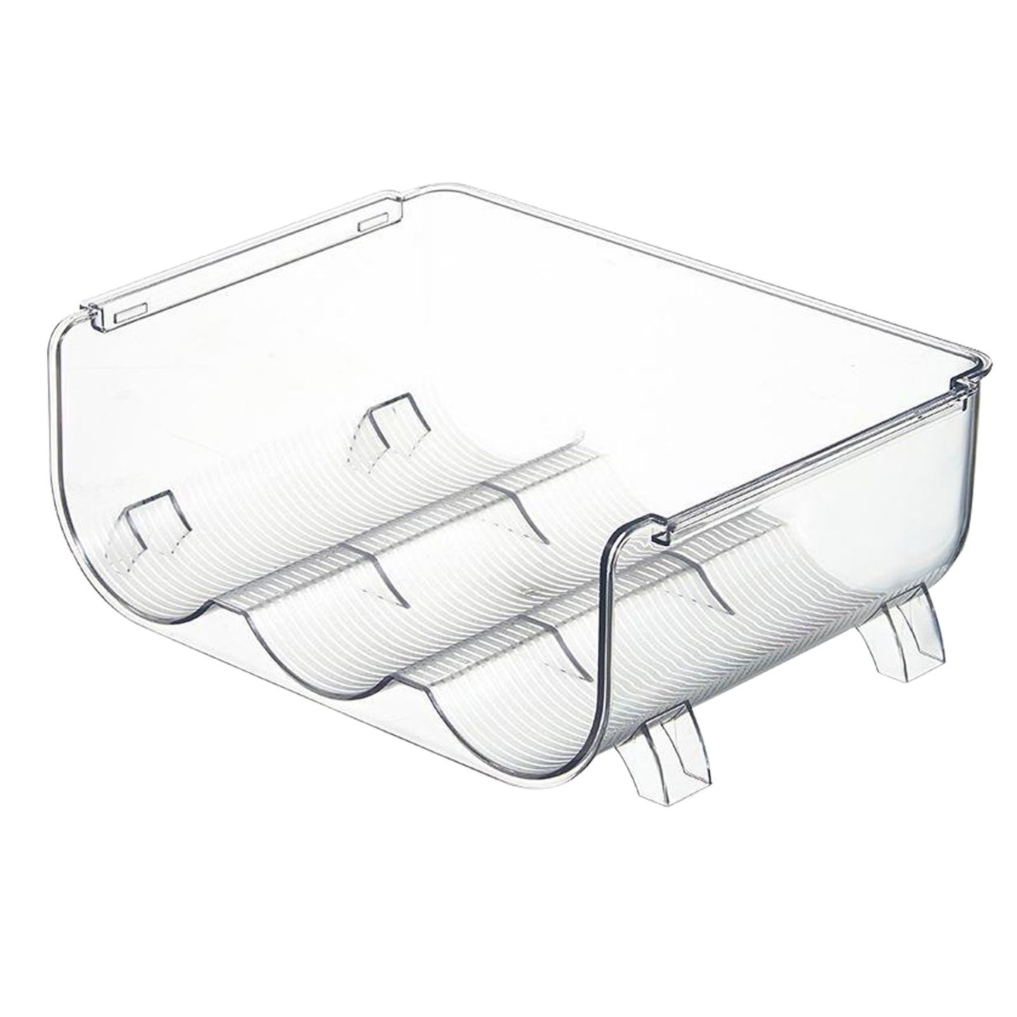 Water Bottle Organizer Transparent Stackable Space Saving Water Bottle Storage Holder Rack for Vacuum Cup 3 V1294-YM0512-3117220266013