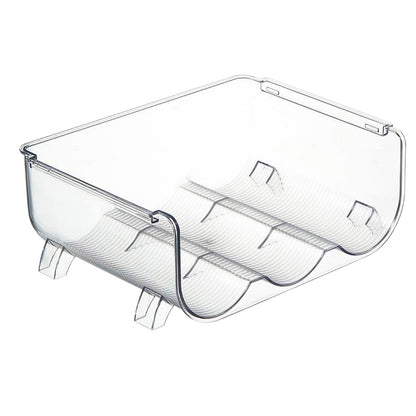 Water Bottle Organizer Transparent Stackable Space Saving Water Bottle Storage Holder Rack for Vacuum Cup 3 V1294-YM0512-3117220266013