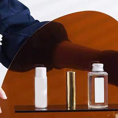 Cosmetic Storage Rack Makeup Shelf Organizer for Bathroom Bedroom Dressing Room Desk Amber S V1294-YM0512-3117220266112