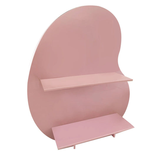 Cosmetic Storage Rack Makeup Shelf Organizer for Bathroom Bedroom Dressing Room Desk Pink S V1294-YM0512-3117220266115