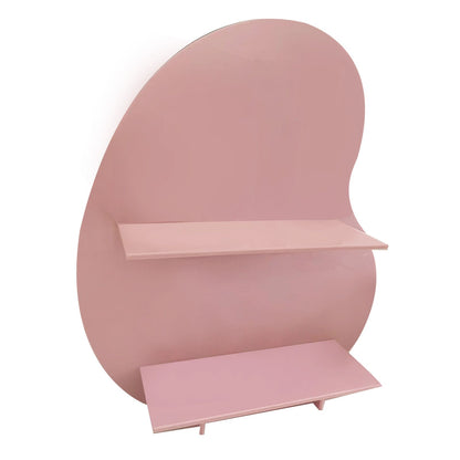 Cosmetic Storage Rack Makeup Shelf Organizer for Bathroom Bedroom Dressing Room Desk Pink S V1294-YM0512-3117220266115