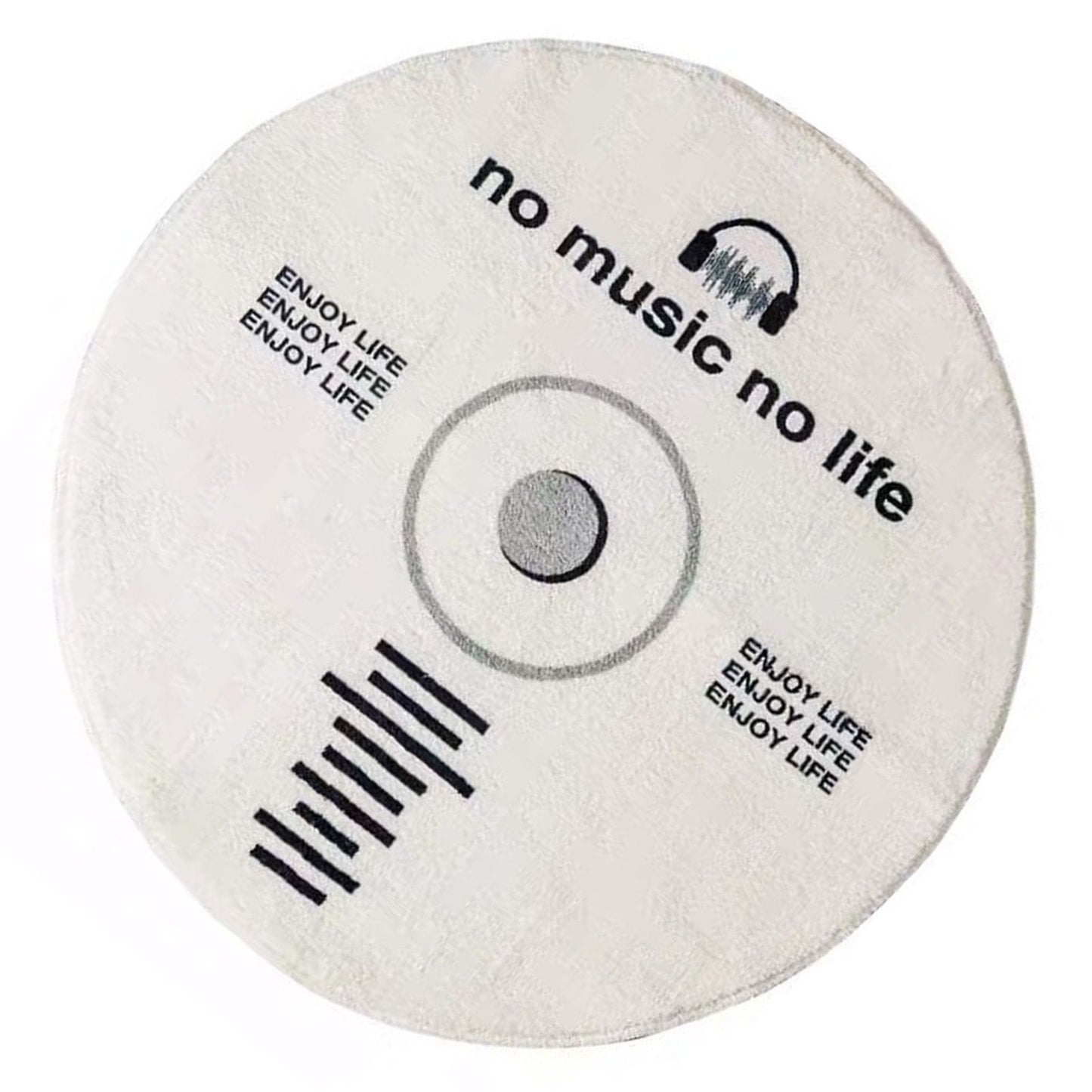 Water Absorbent Mat Retro CD Disk Design Anti Slip Thick Soft Imitation Cashmere Home Bathroom Mat Type 2 V1294-YM0512-3117220266213