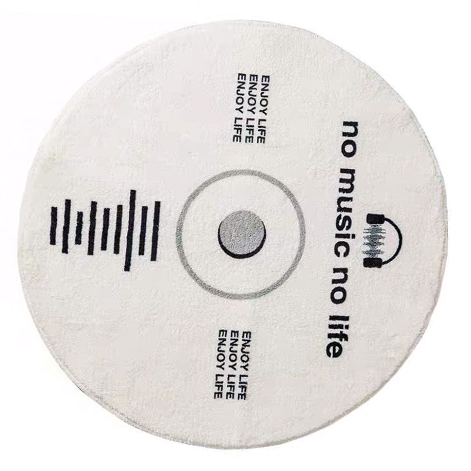 Water Absorbent Mat Retro CD Disk Design Anti Slip Thick Soft Imitation Cashmere Home Bathroom Mat Type 2 V1294-YM0512-3117220266213